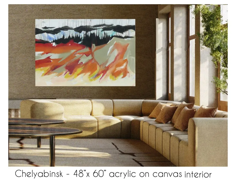 Chelyabinsk shown in an interior setting
