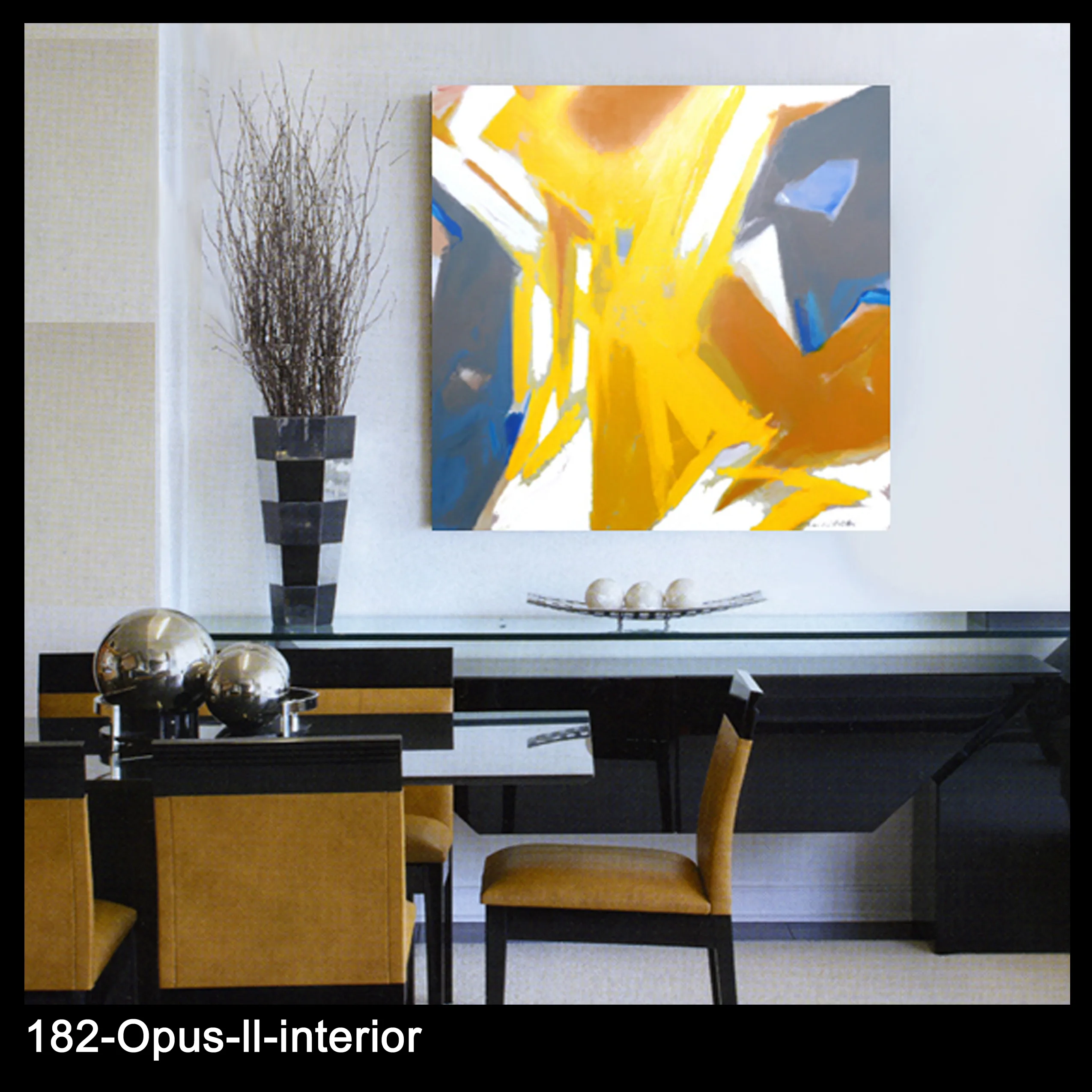 Opus II shown in an interior setting