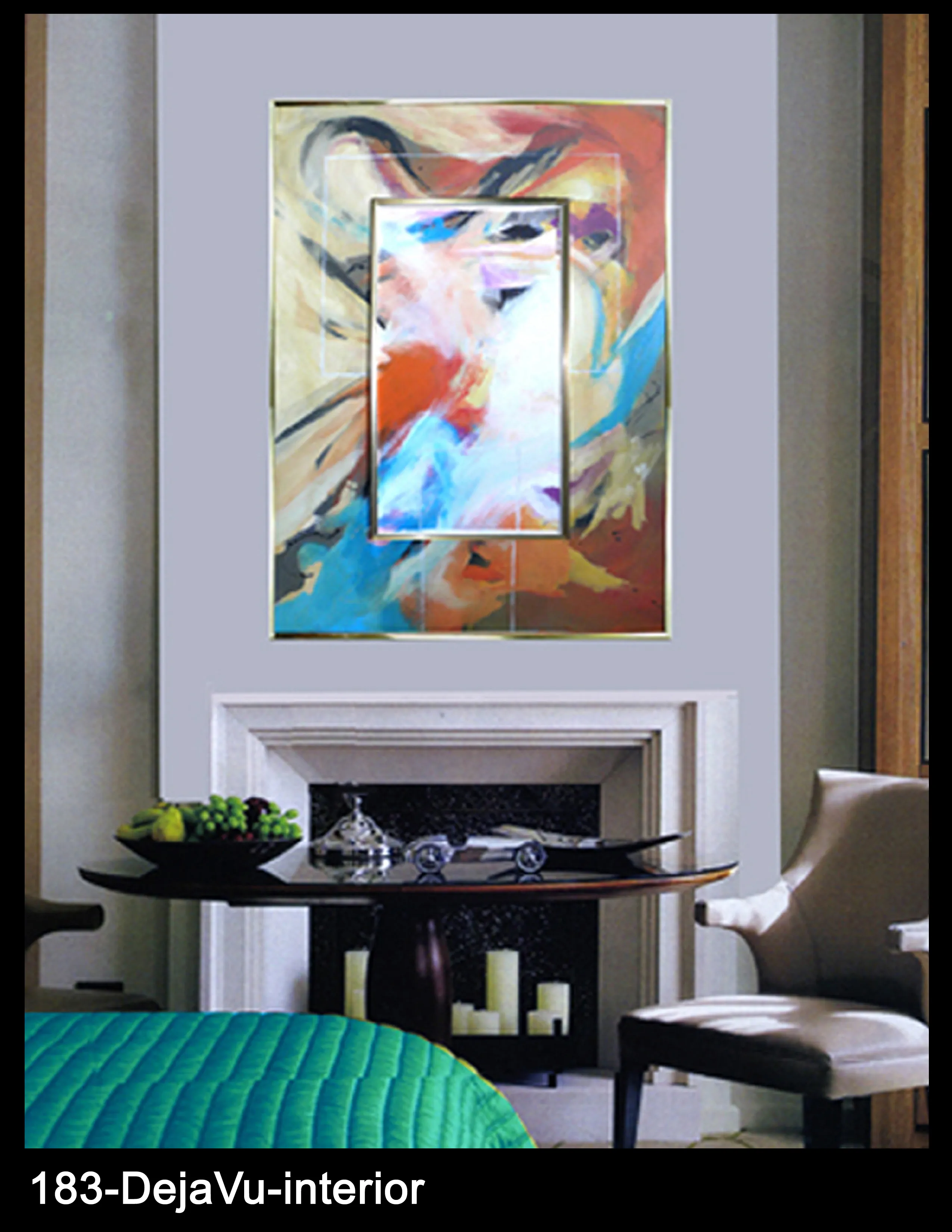 Deja Vu shown in an interior setting