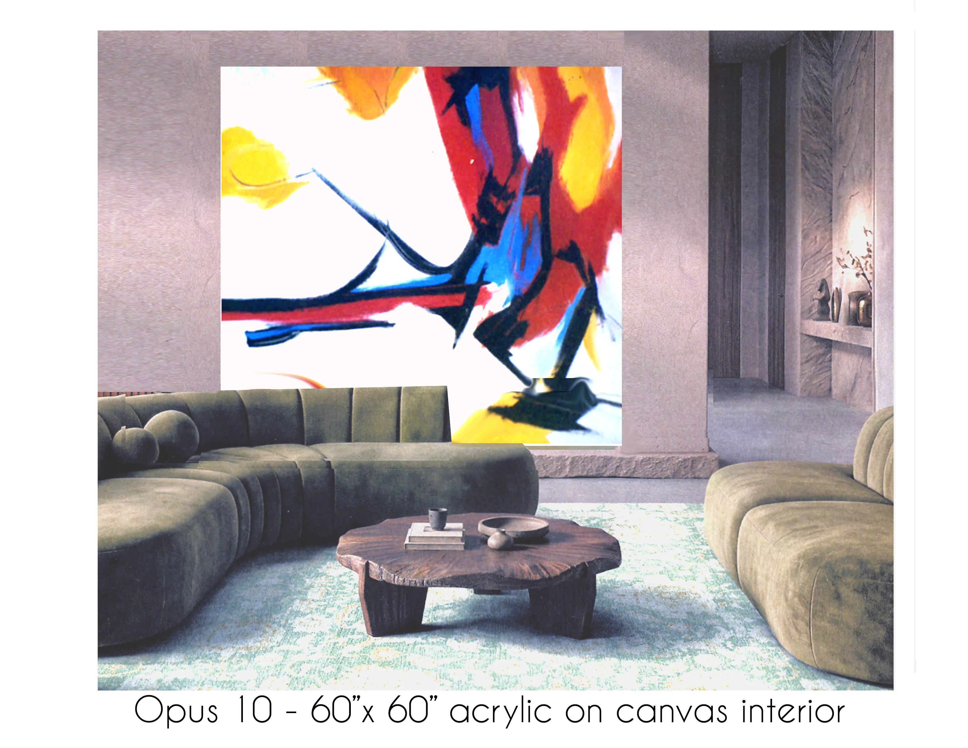 Opus Series 10 shown in an interior setting