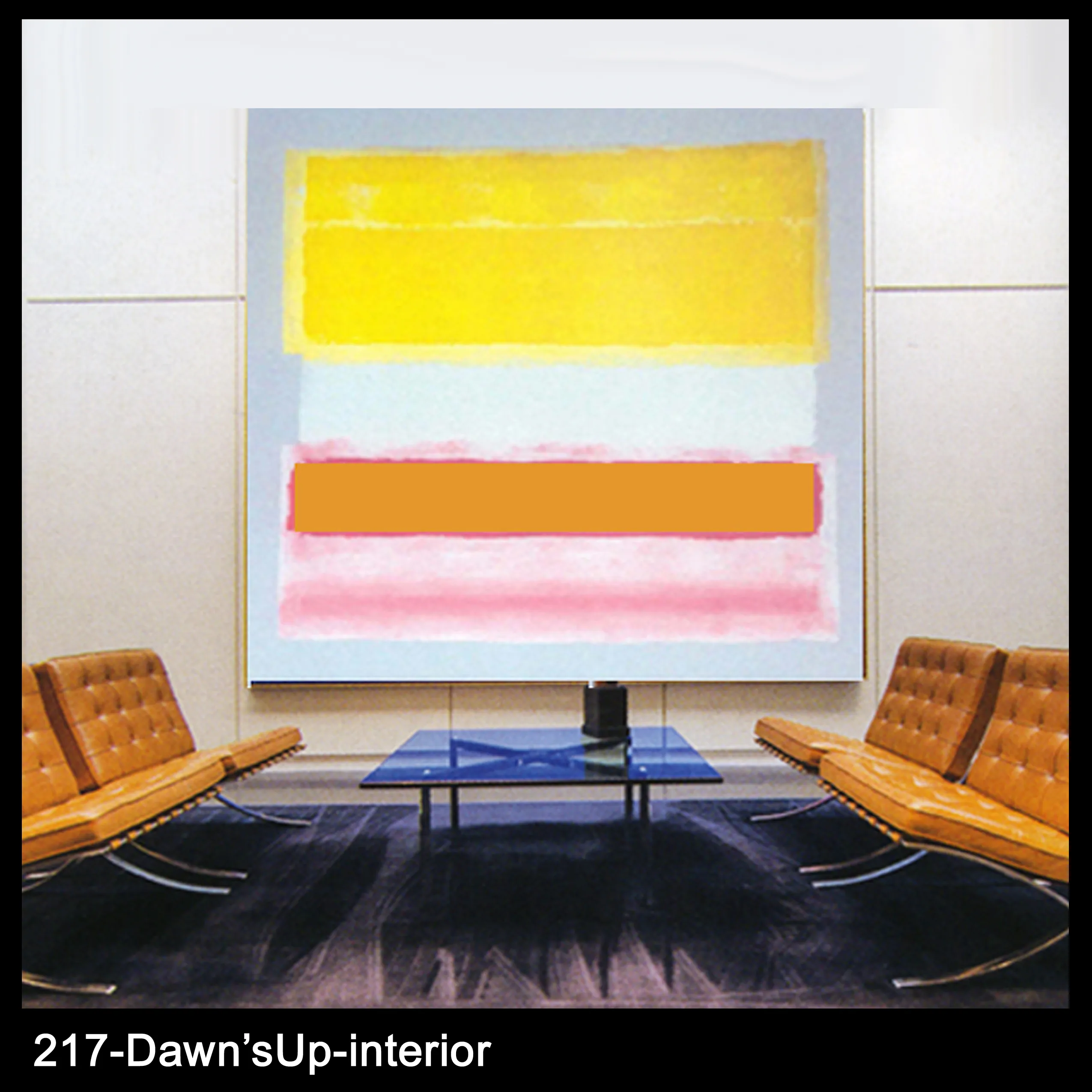 Dawn's Up shown in an interior setting