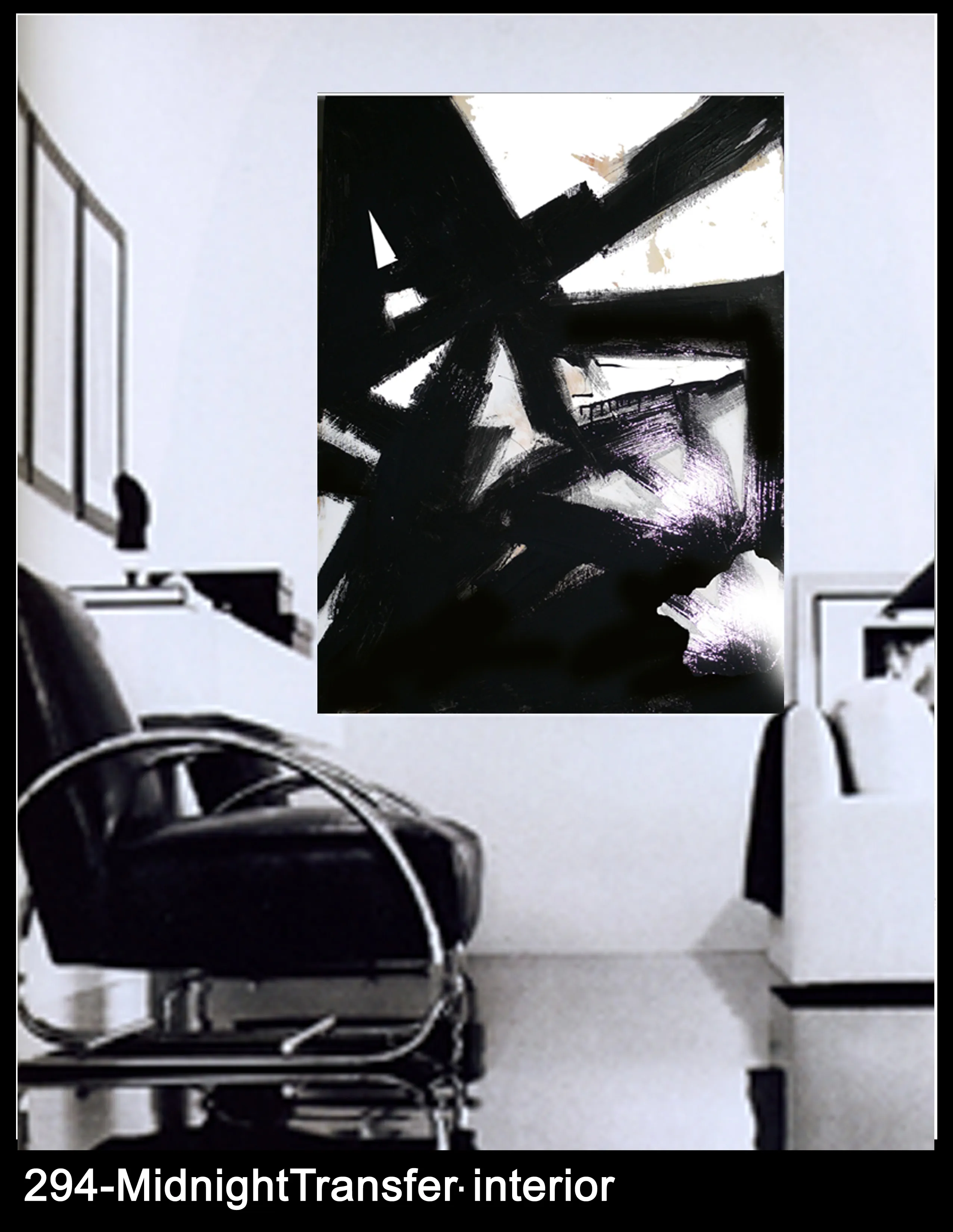 Midnight Transfer shown in an interior setting