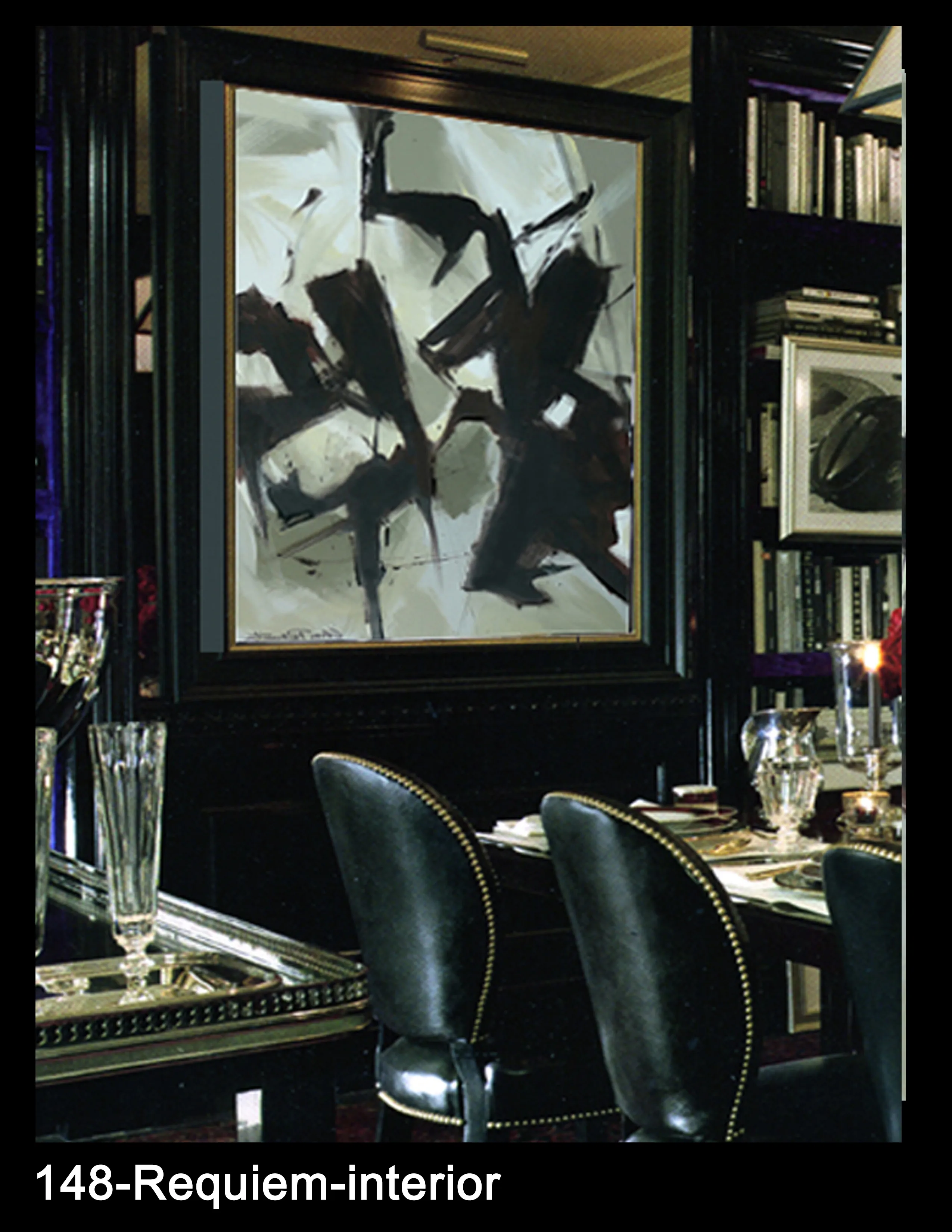 Requiem shown in an interior setting