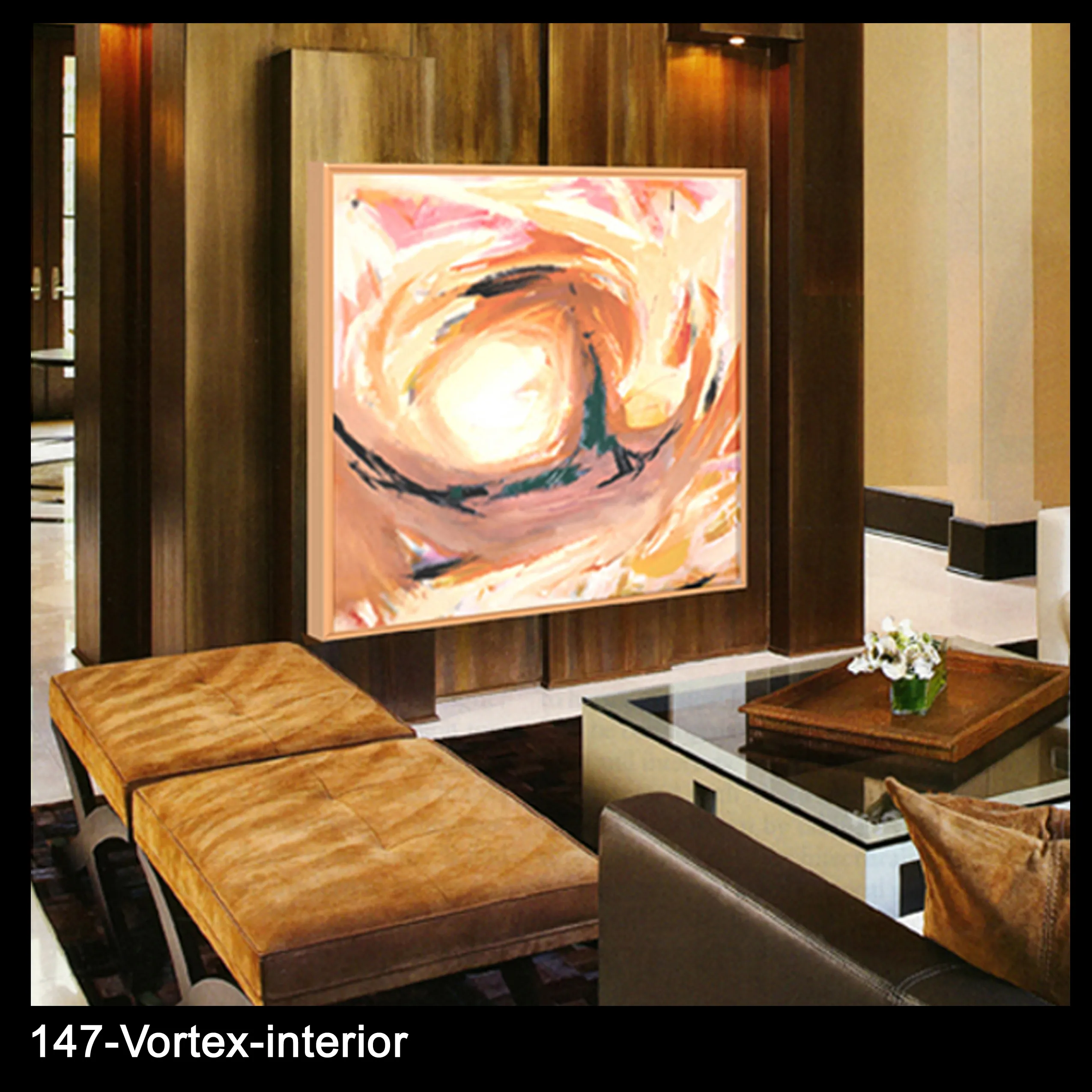 Vortex shown in an interior setting