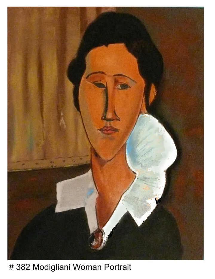 Modigliani Woman Portrait