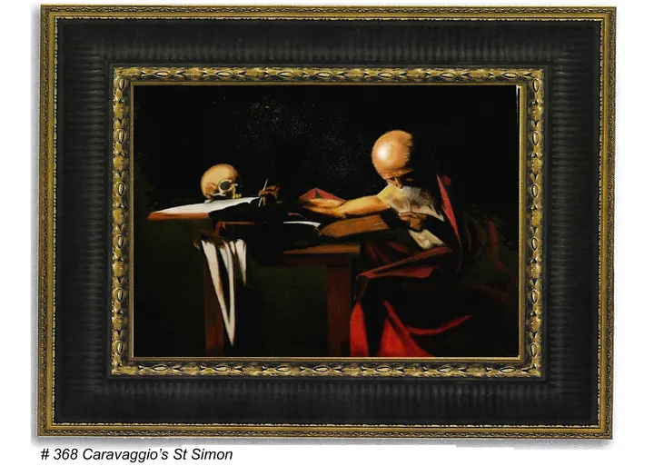 Caravaggio's St. Simon