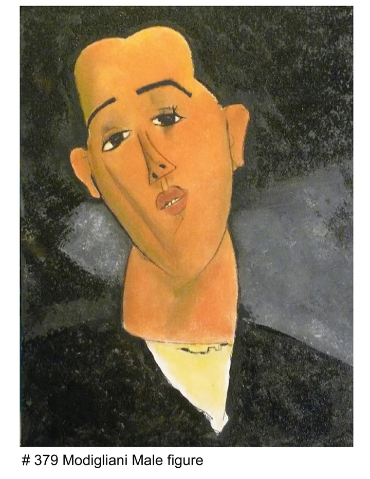 Modigliani Male Portrait